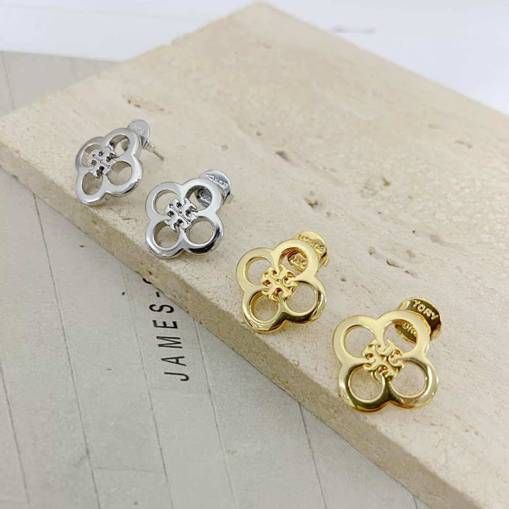 Tory Burch Flower Stud Earrings